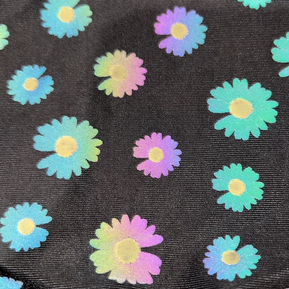 NWT UV Reactive High cut Rave Bottoms - Picture 8 of 10